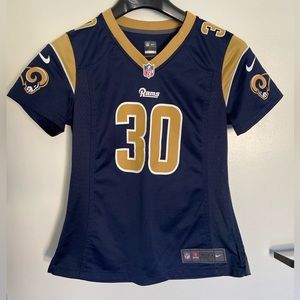 Nike Todd Gurley ll Los Angeles Rams Game Women's Jersey Size Medium